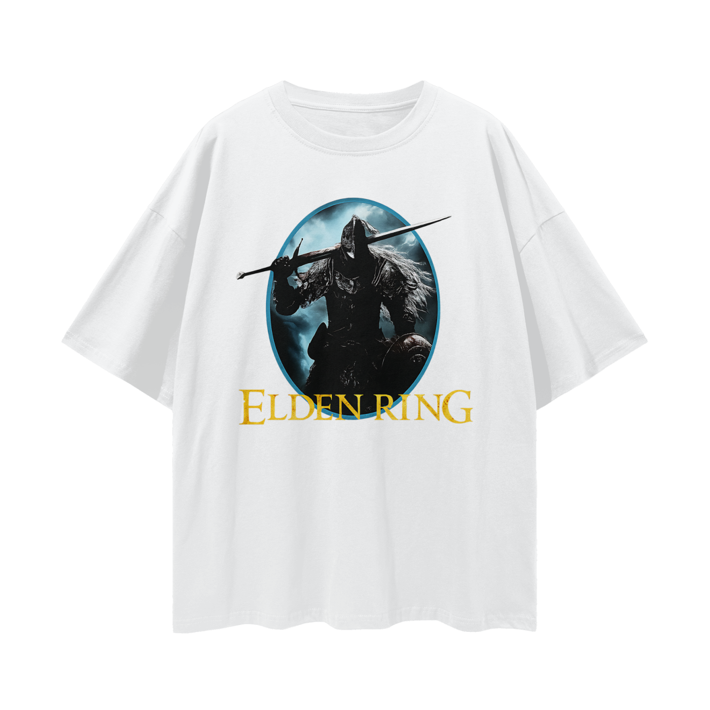 Vintage/Y2K Elden Ring Video Game Graphic T Shirt