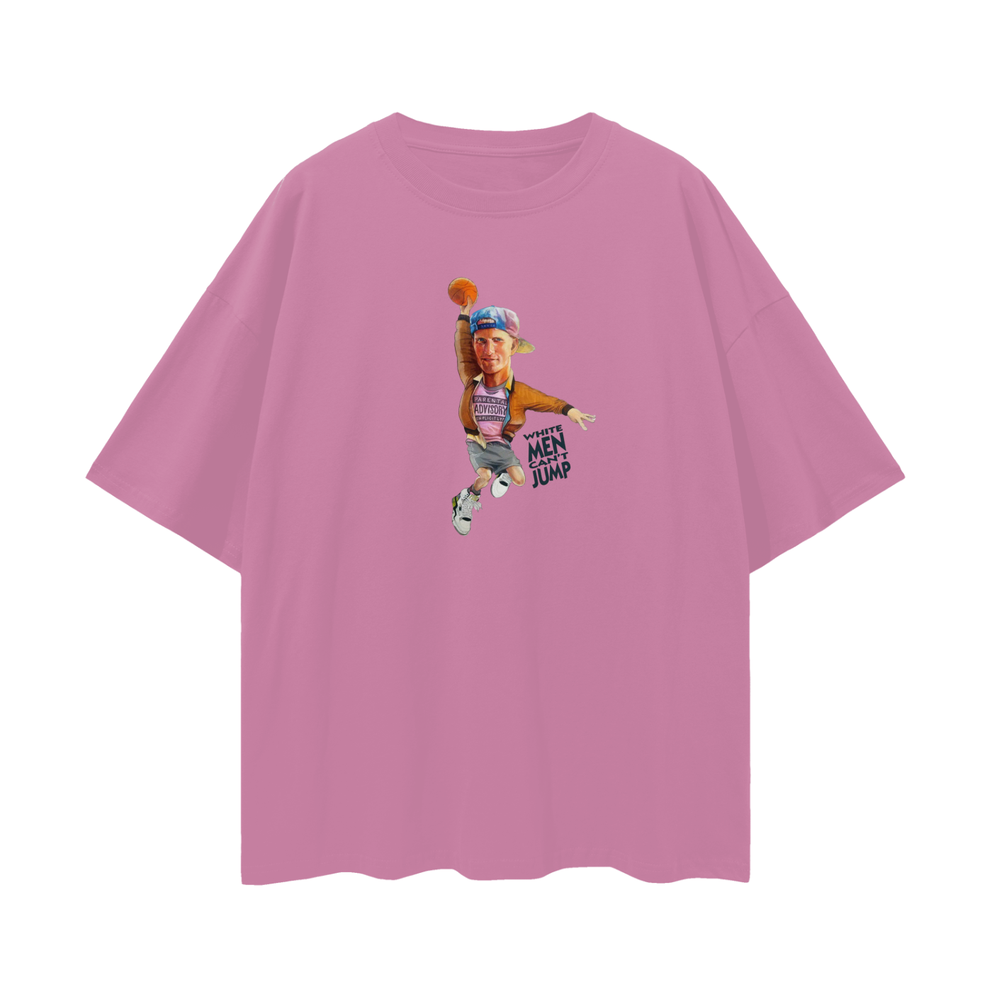 White Men Can't Jump 90s Vintage Like Graphic Oversized T Shirt