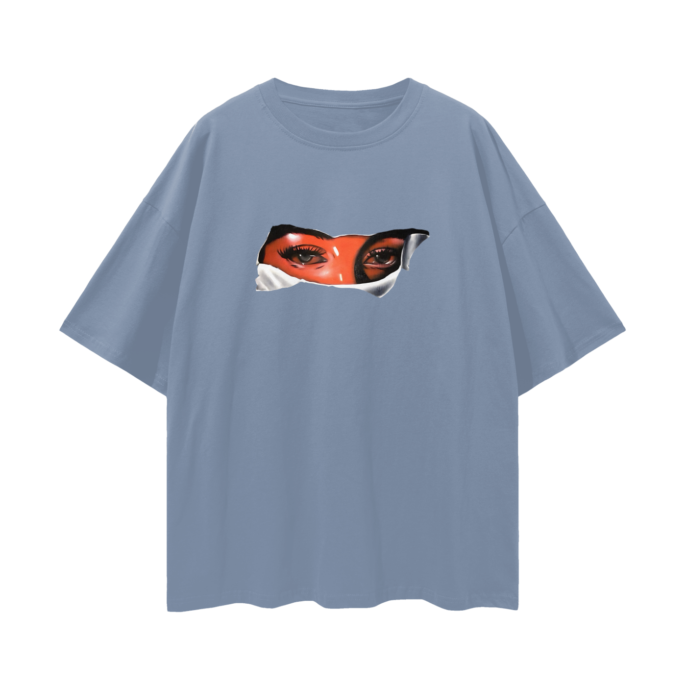 Loving Eyes 90s Vintage Like Graphic Oversized T Shirt