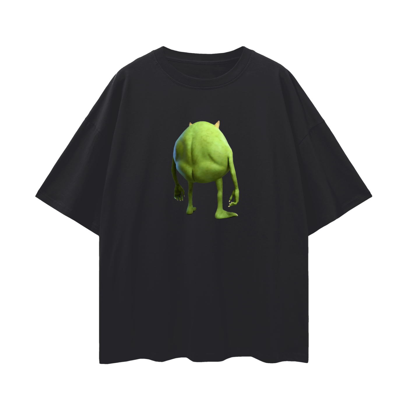 Funny Mike Wazowski Booty/Butt Meme Oversized T Shirt