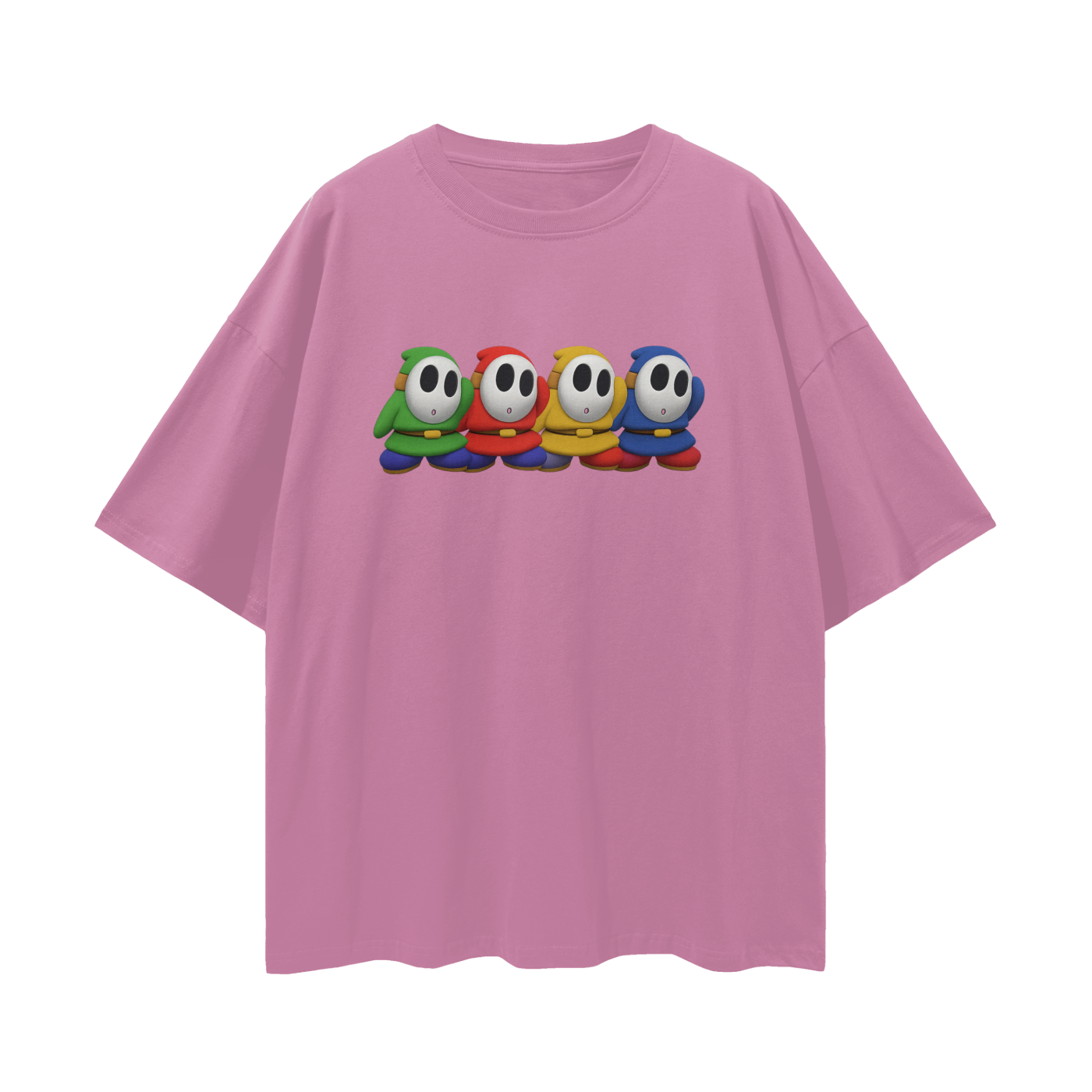 Vintage/Y2K Shy Guy Mario Character Oversized T Shirt
