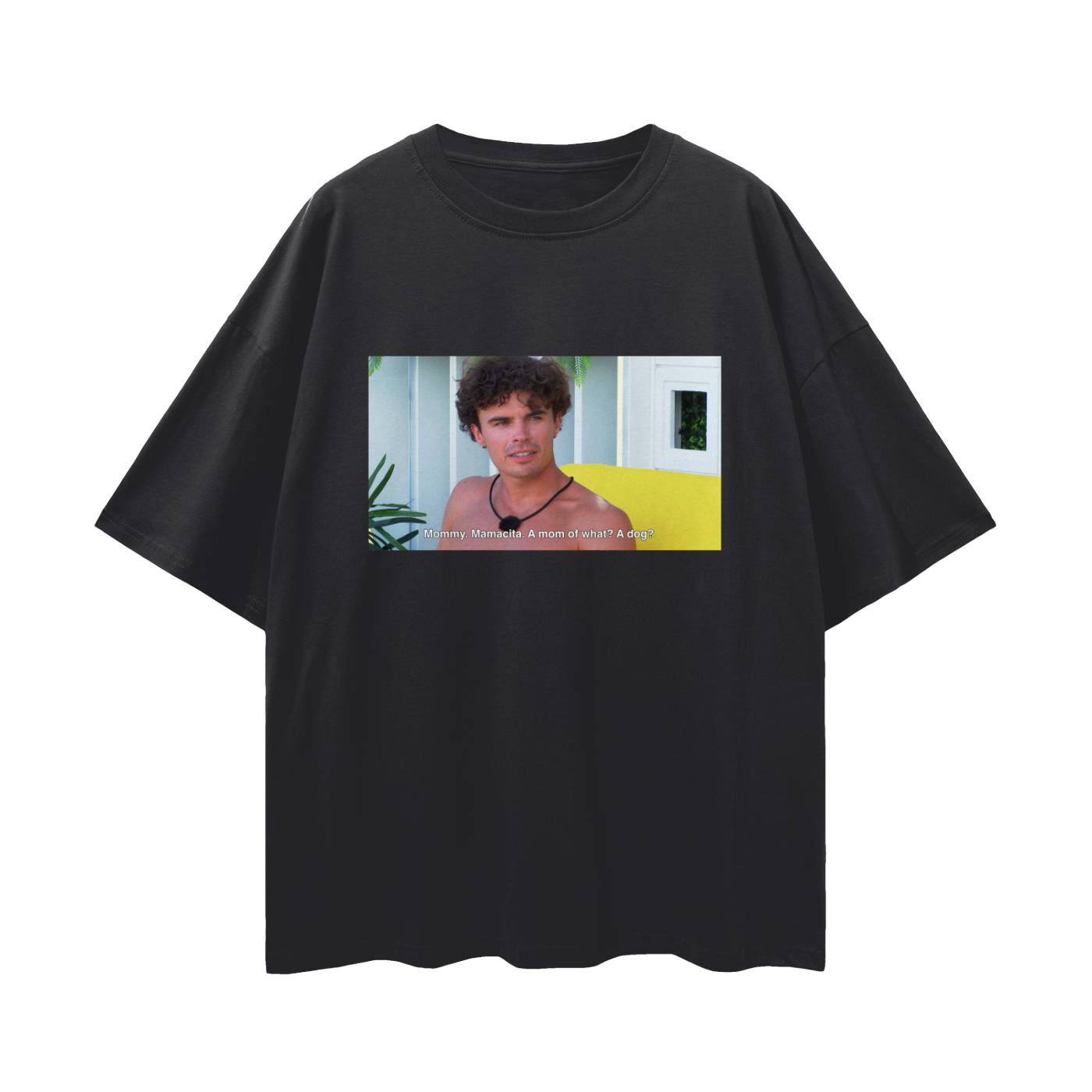 Love Island Funny Nic & Hudda Momacita 90s Vintage Like Graphic Oversized T Shirt