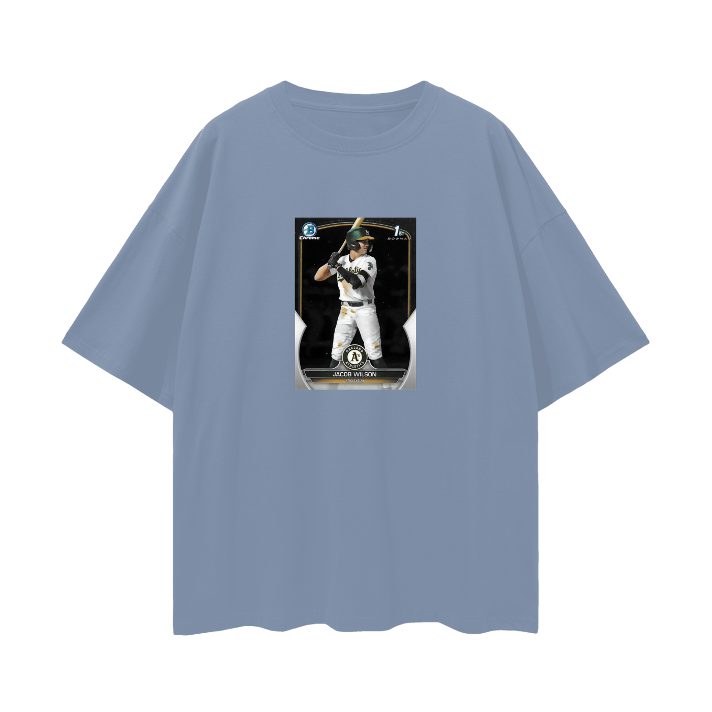Jacob Wilson Athletics 1st Bowman T Shirt Vintage Like Graphic Oversized T Shirt