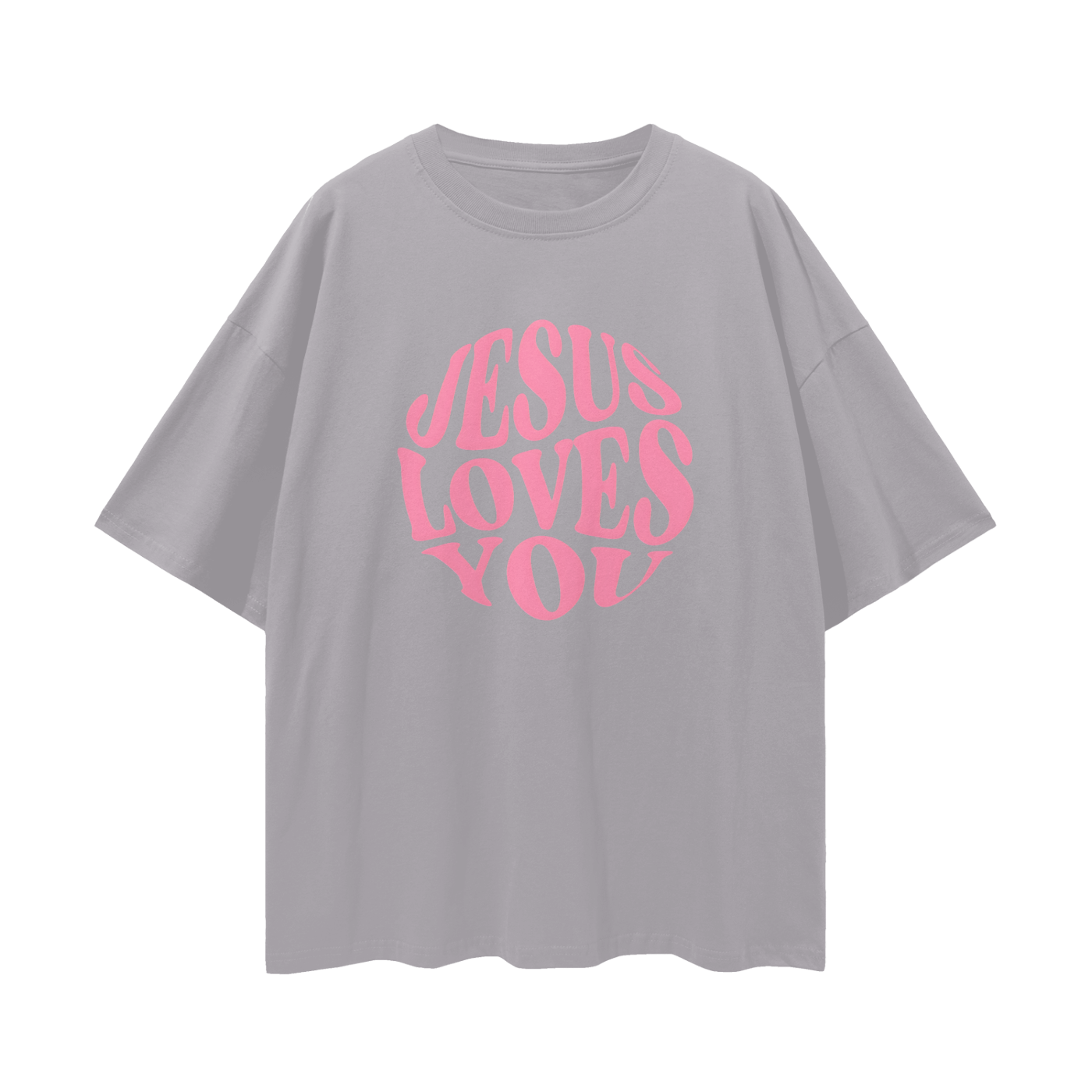 Religious Vintage/Y2K Jesus Loves You Oversized T Shirt