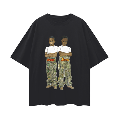 Vintage Like Sicko Oversized T Shirt
