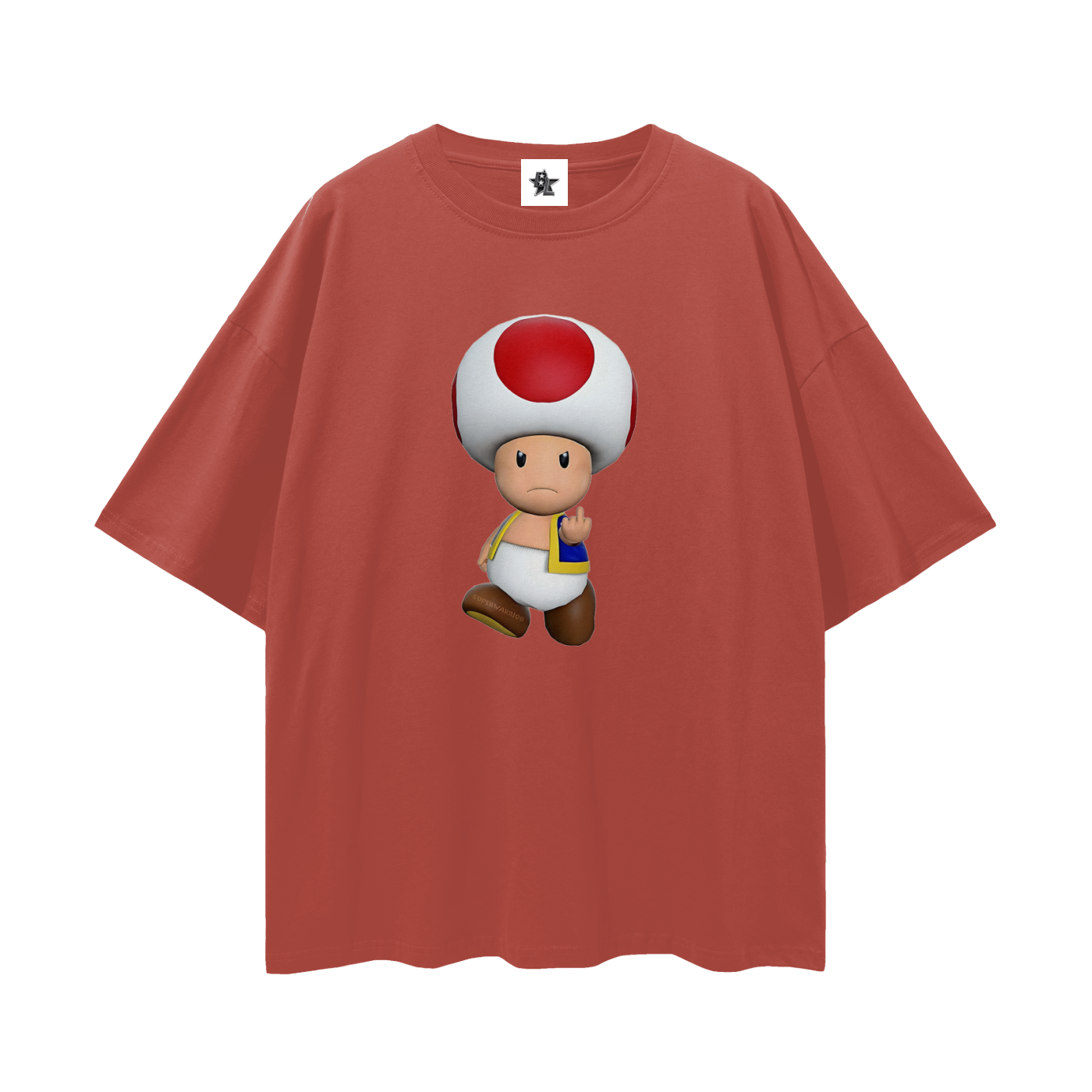 Vintage/Y2K Toad From Mario Funny Graphic T Shirt
