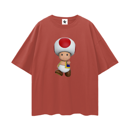 Vintage/Y2K Toad From Mario Funny Graphic T Shirt