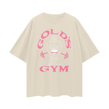 Vintage Like Gold's Gym Graphic Oversized T Shirt