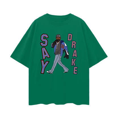 Vintage Like Kendrick Lamar Say Drake Oversized T Shirt