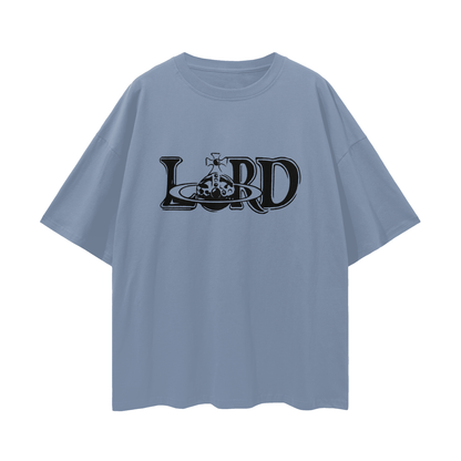 Religious Lord Vivienne Westwood Like Graphic Oversized T Shirt