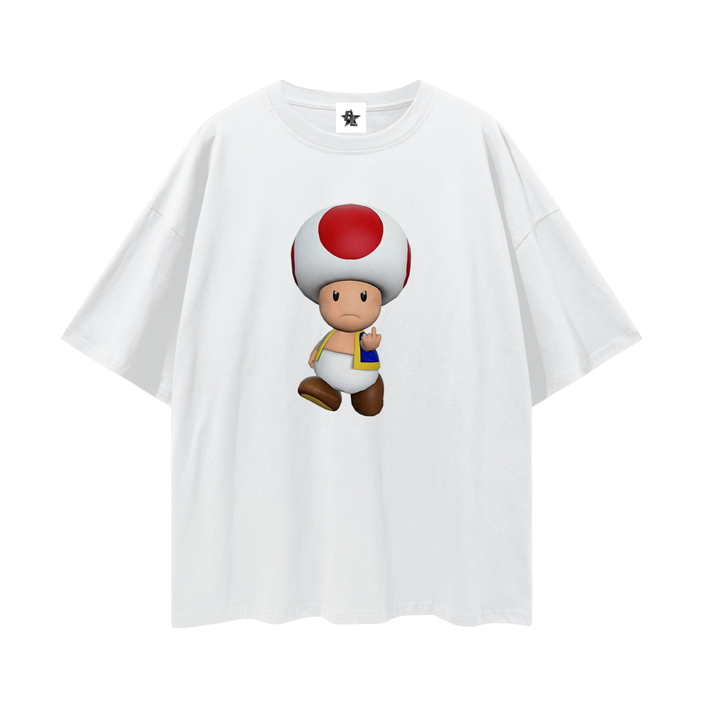 Vintage/Y2K Toad From Mario Funny Graphic T Shirt