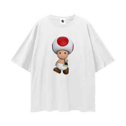 Vintage/Y2K Toad From Mario Funny Graphic T Shirt