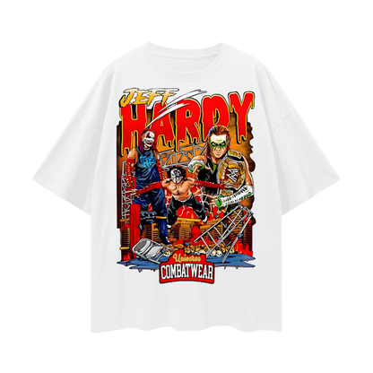 Jeff Hardy 90s Vintage Like Graphic Oversized T Shirt