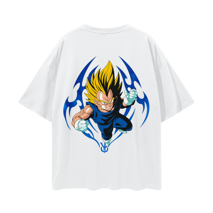 Vintage/Y2K Dragon Ball Z Vegeta Anime Oversized T Shirt
