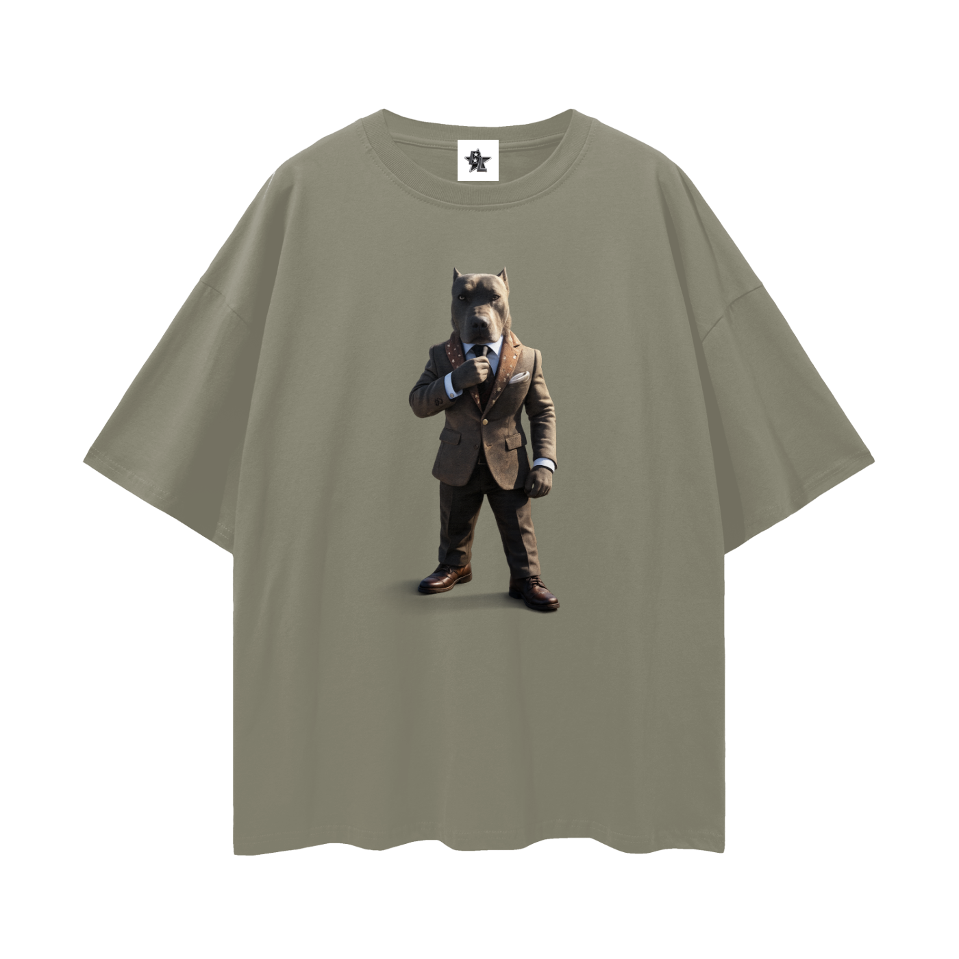 Vintage/Y2K Funny Dog Graphic T Shirt