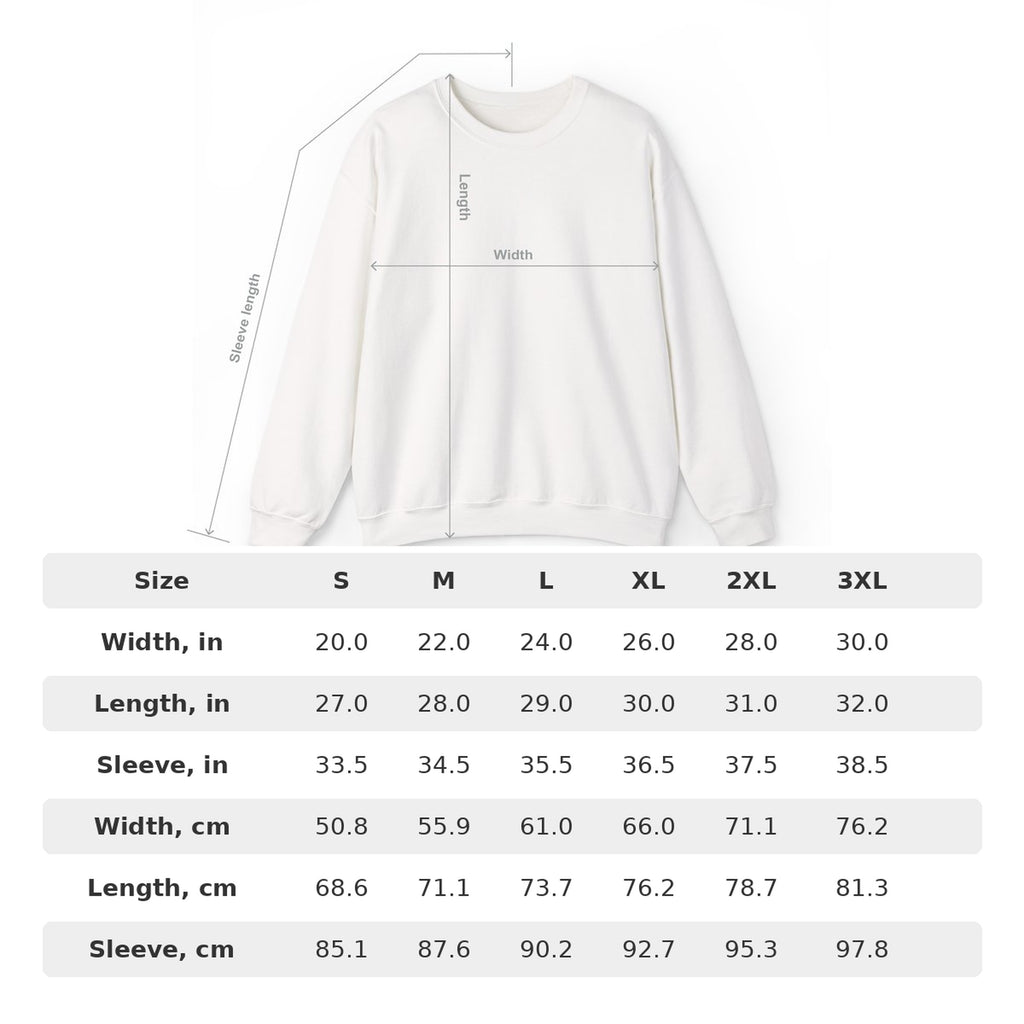 Pond Skating Club Vintage Ice Skate Crewneck Sweatshirt size chart