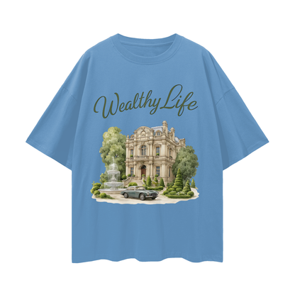 Vintage/Y2K Wealthy Life Luxury Graphic T Shirt