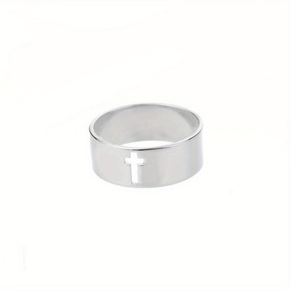 Religious Jesus Cross Ring