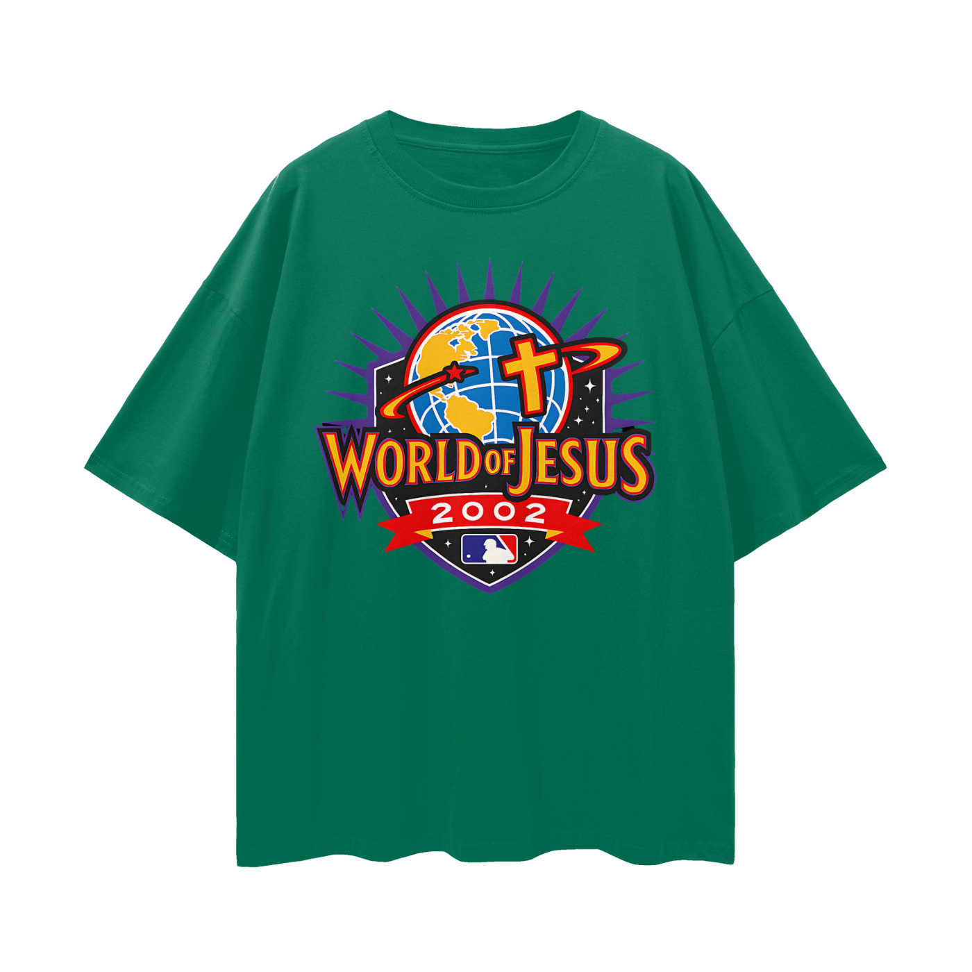 Vintage/Y2K Religious World Of Jesus World Series Graphic T Shirt
