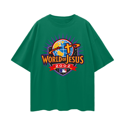 Vintage/Y2K Religious World Of Jesus World Series Graphic T Shirt