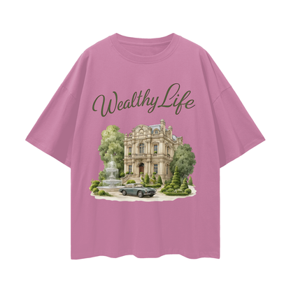 Vintage/Y2K Wealthy Life Luxury Graphic T Shirt