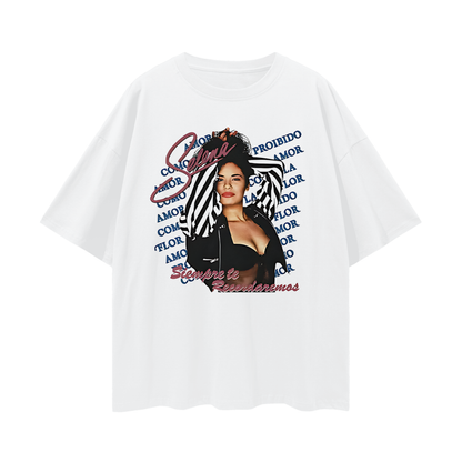 Vintage Like Selena Rap Oversized T Shirt