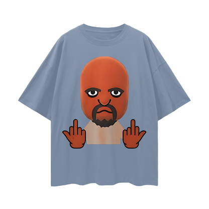 Vintage/Y2K Funny Wii Character Oversized T Shirt