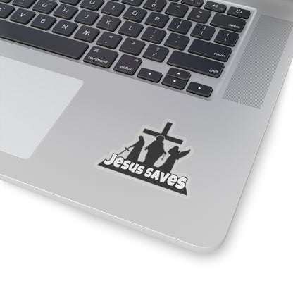 Religious Jesus Saves Fortnite Sticker