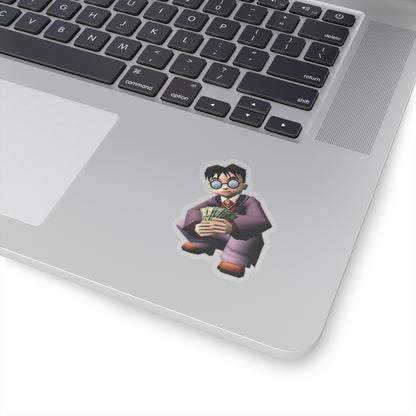 Harry Potter Money Spread Funny Sticker