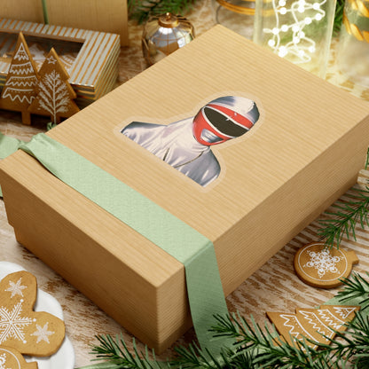 Red Power Ranger Durag Funny Sticker