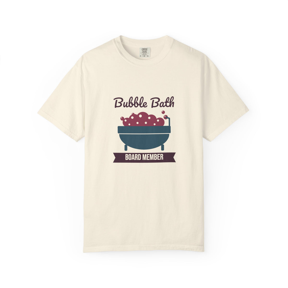 Self Care Shirt, Bubble Bath Board Member Tee, Funny Self Care Gift for Her, Garment-Dyed Womens Tee, Spa Day