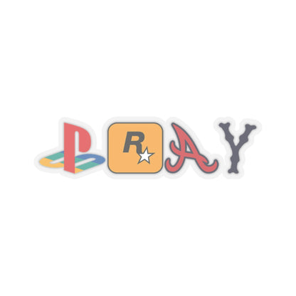 Religious Jesus Pray Logos Sticker