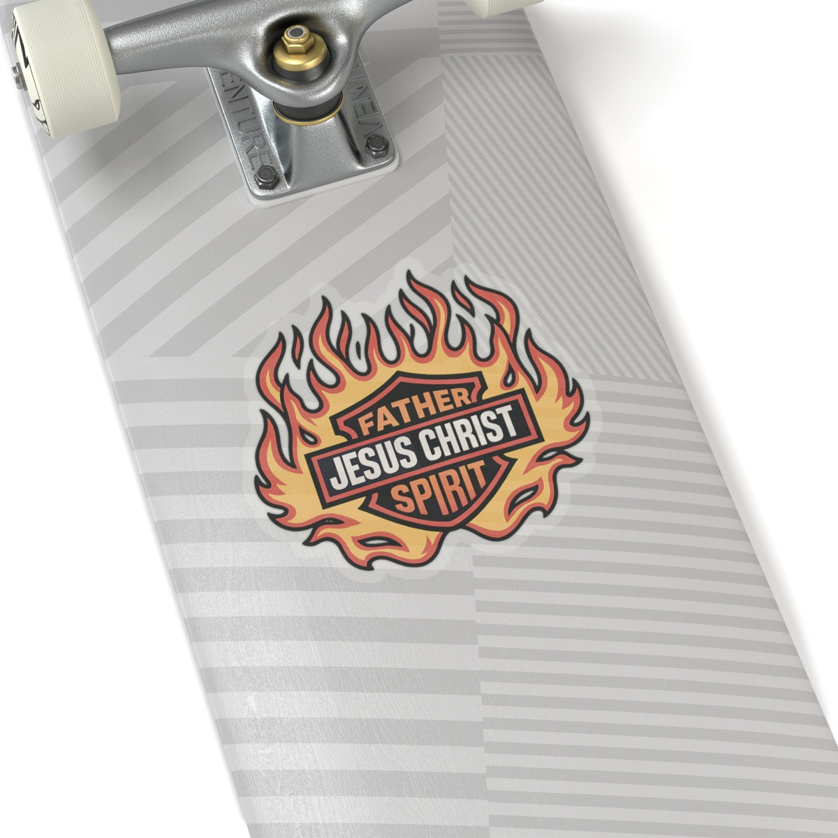 Religious Jesus Christ Harley Davidson Sticker