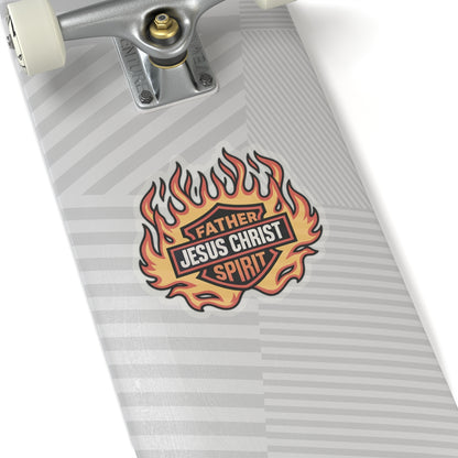 Religious Jesus Christ Harley Davidson Sticker