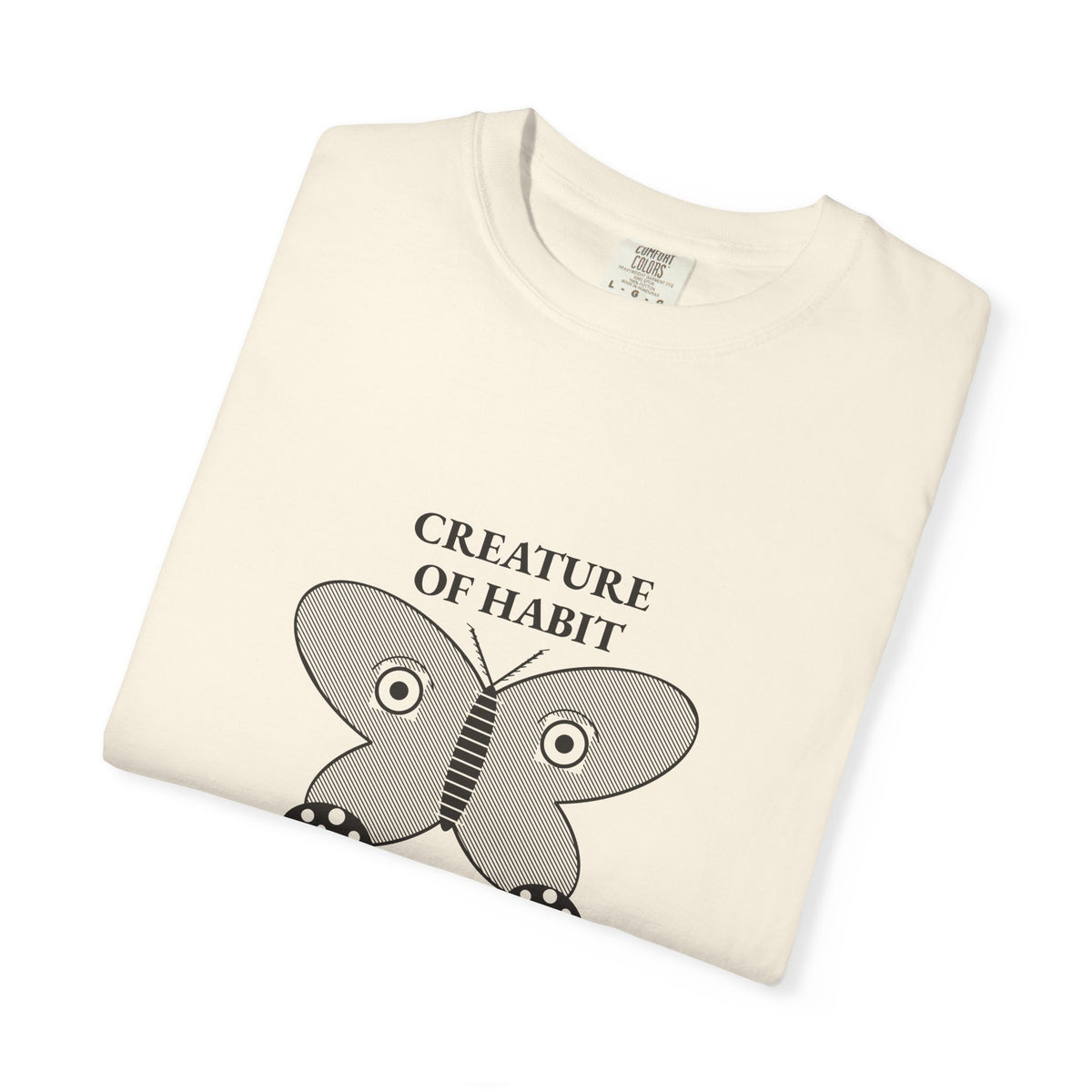 Creature of Habit (and Cider) Moth Mushroom Tee