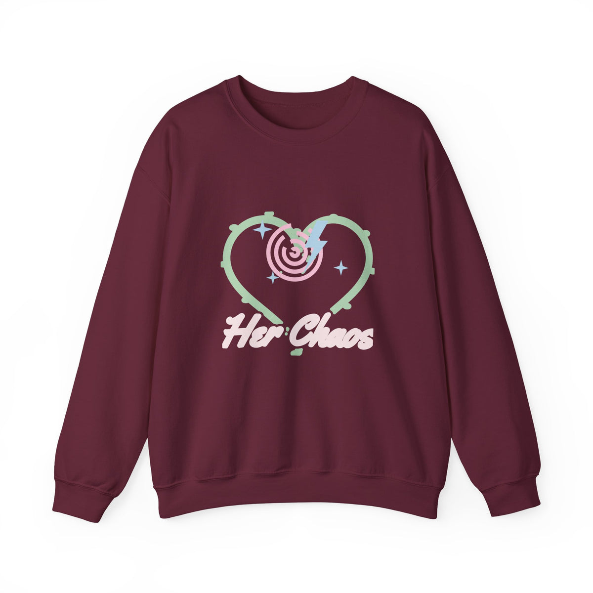 Matching Best Friend Sweatshirt, Her Chaos Crewneck, Bestie Christmas Gift, Sold Separately, Cozy Sweatshirt