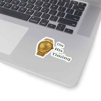 Religious Jesus On His Timing Rolex Sticker