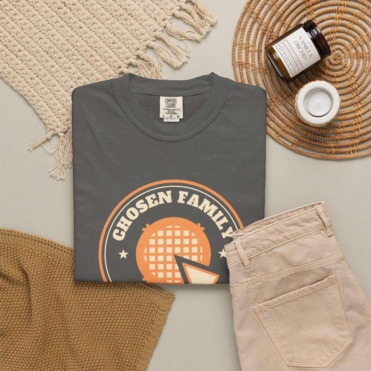 Friendsgiving Shirt, Chosen Family Second Helpings Tee, Thanksgiving T-Shirt for Women, Friends Thanksgiving Gift, Fall Tee
