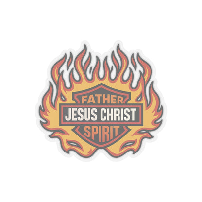 Religious Jesus Christ Harley Davidson Sticker