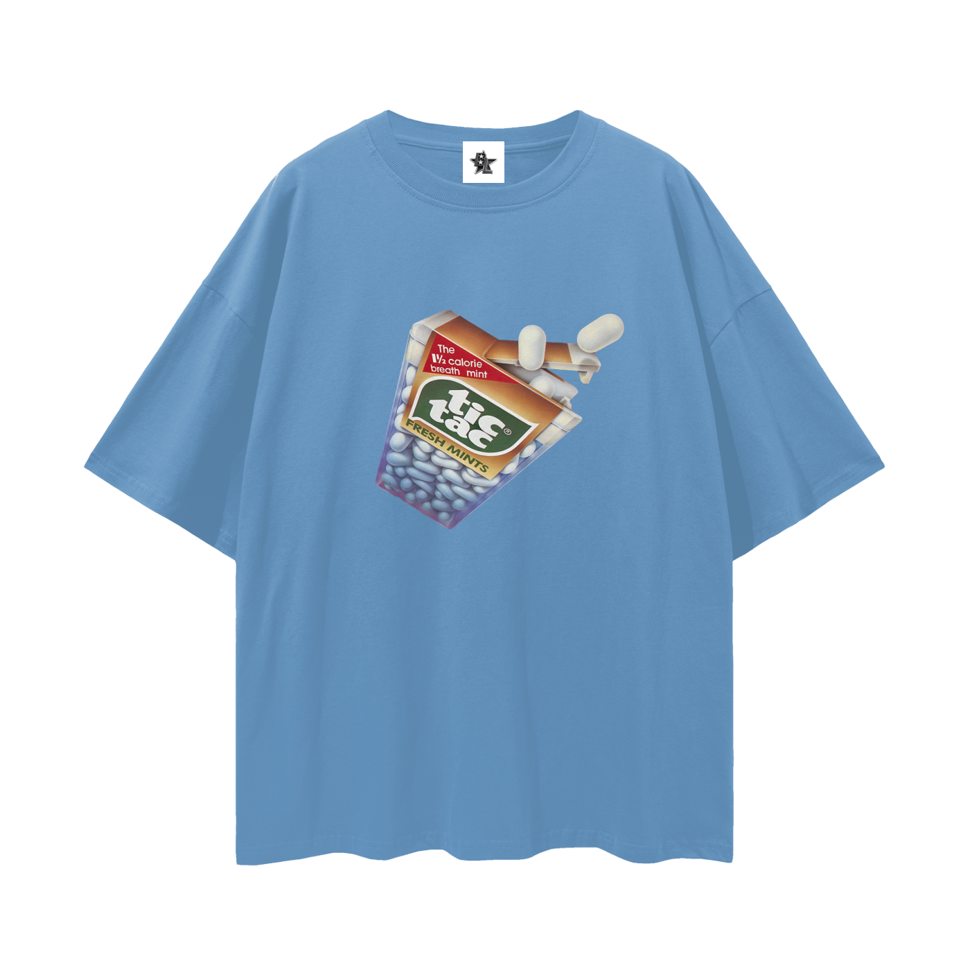 Vintage/Y2K Tic Tac Graphic Oversized T Shirt
