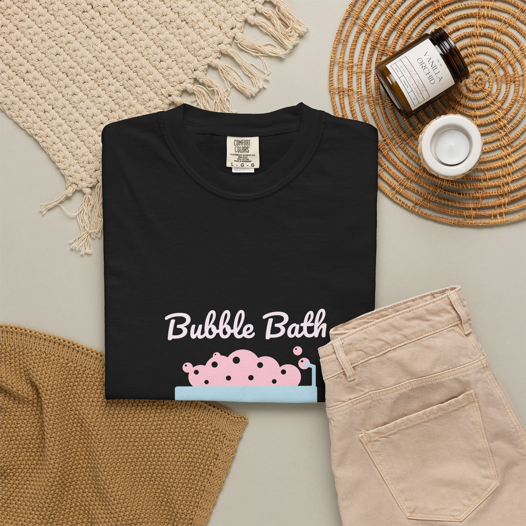 Self Care Shirt, Bubble Bath Board Member Tee, Funny Self Care Gift for Her, Comfort Colors Womens Tee, Spa Day