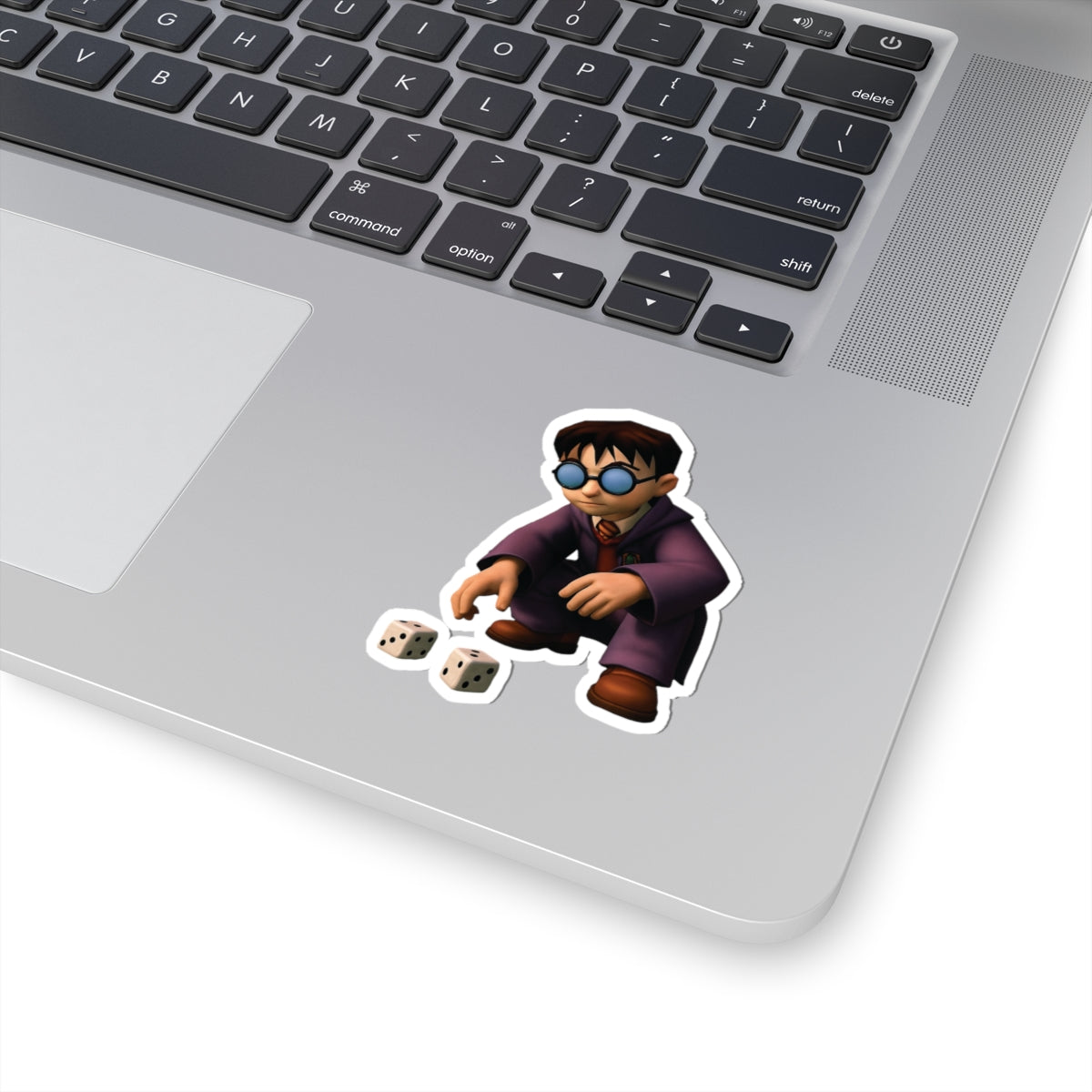 Harry Potter Rolling Dice Funny Sticker