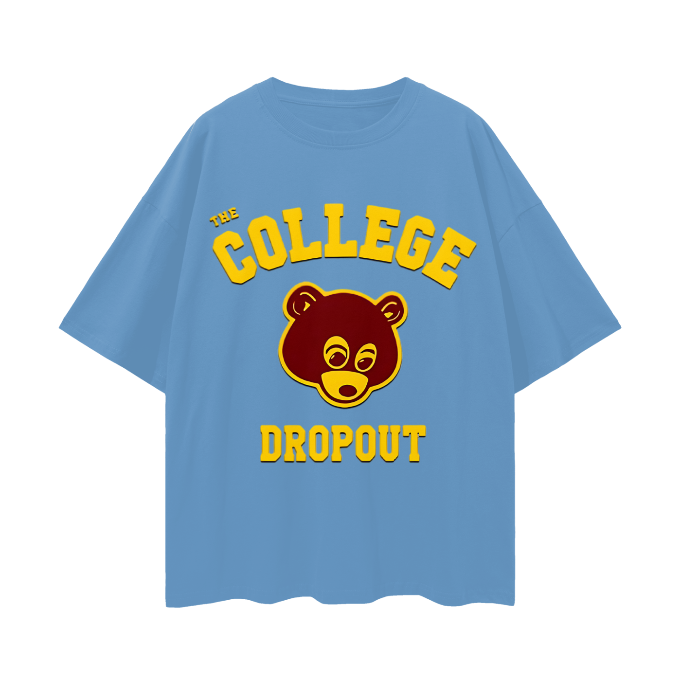 Vintage Like College Dropout Kanye Graphic Oversized T Shirt