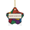 Merry and Mulled Stained Glass Christmas Ornament