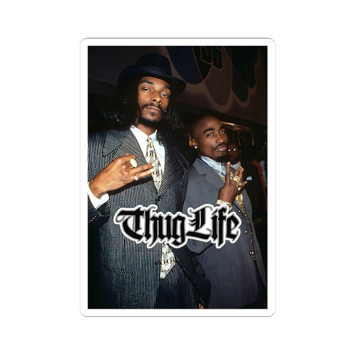 Snoop Thug Life Rap Sticker