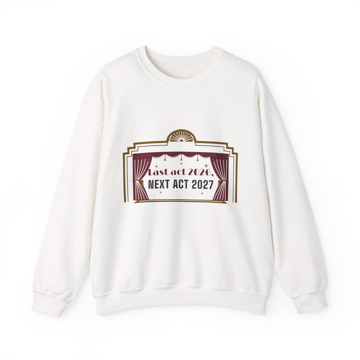 New Years Eve Sweatshirt, Last Act 2026 Next Act 2027 Crewneck, NYE 2027 Shirt, New Year Party Outfit for Women