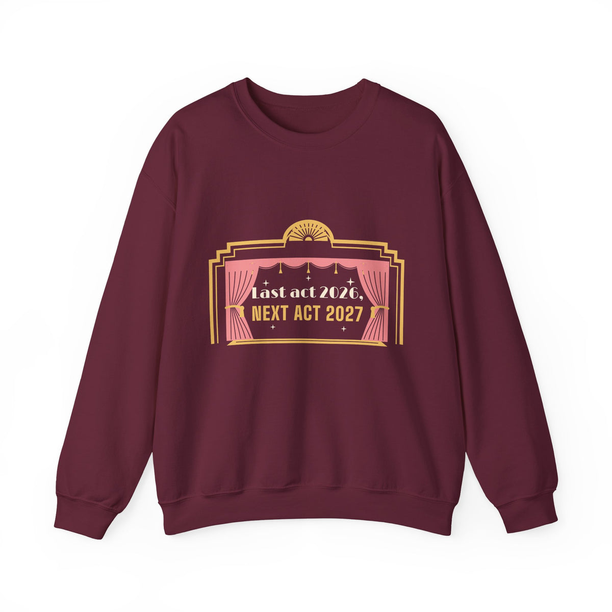 New Years Eve Sweatshirt, Last Act 2026 Next Act 2027 Crewneck, NYE 2027 Shirt, New Year Party Outfit for Women