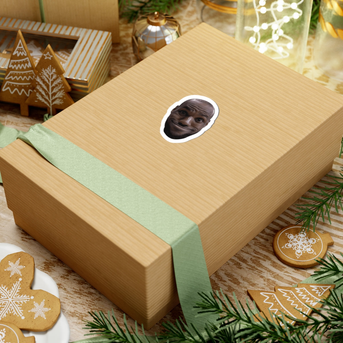 Lebron James Funny Meme Sticker