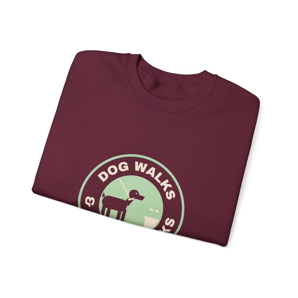Dog Mom Sweatshirt, Dog Walks and Coffee Talks Crewneck, Paw Print Coffee Sweatshirt, Dog Lover Gift for Her, Fall Sweatshirt