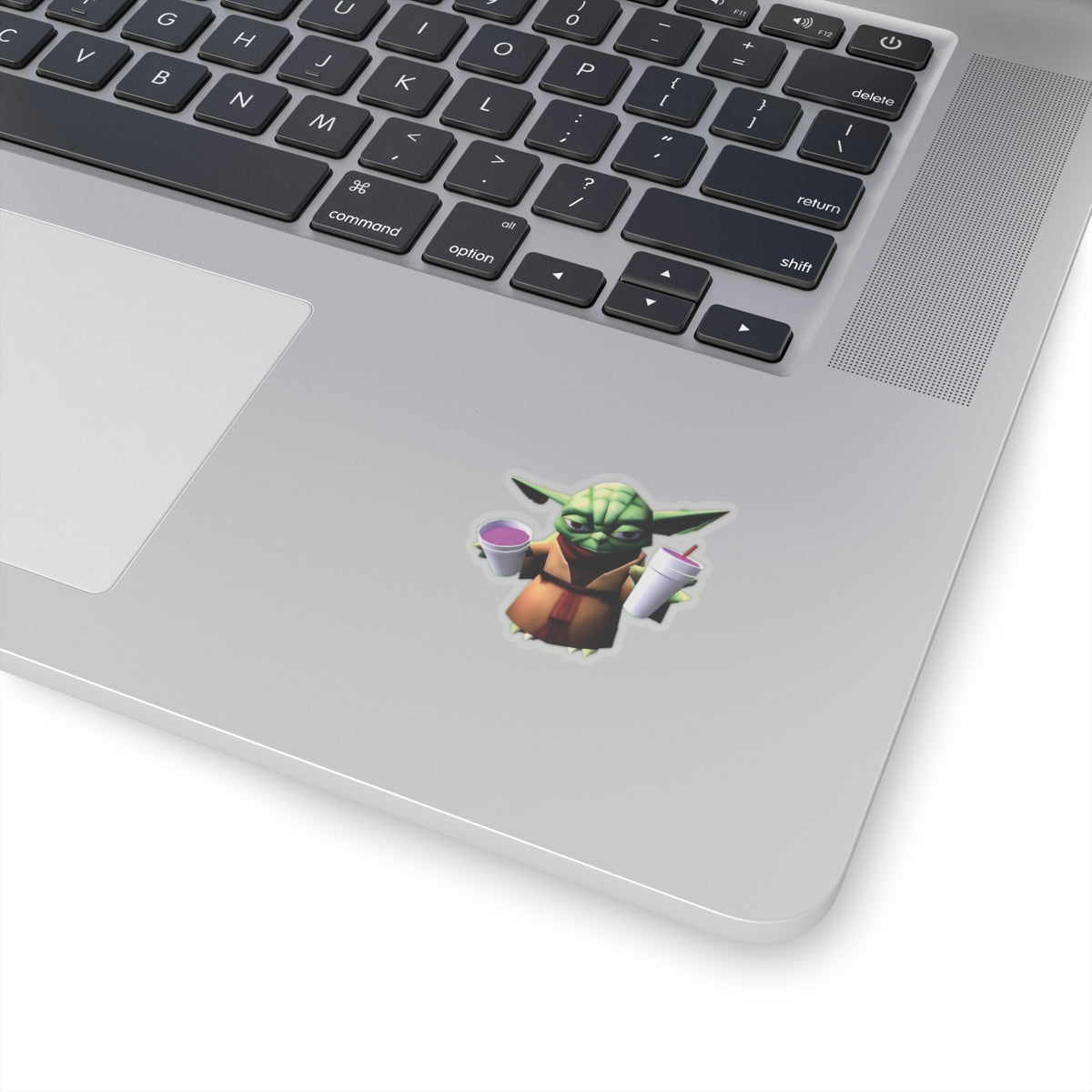 Yoda Double Cupped Lean Funny Sticker